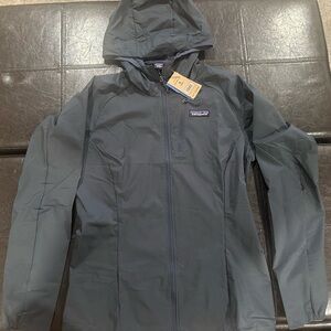 New With Tags! Patagonia Houdini Air Jacket Smolder Blue Size Small